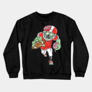 Rugby American Football Sport USA Gridiron Football Gift Crewneck Sweatshirt